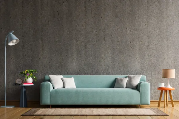 Mur décoratif réalisé par JB RENOV lors d'une rénovation intérieure