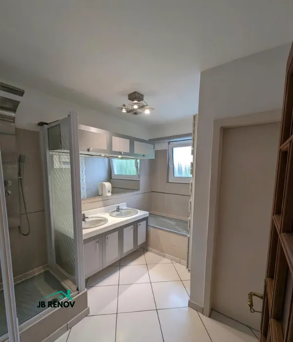 avant salle de bain
